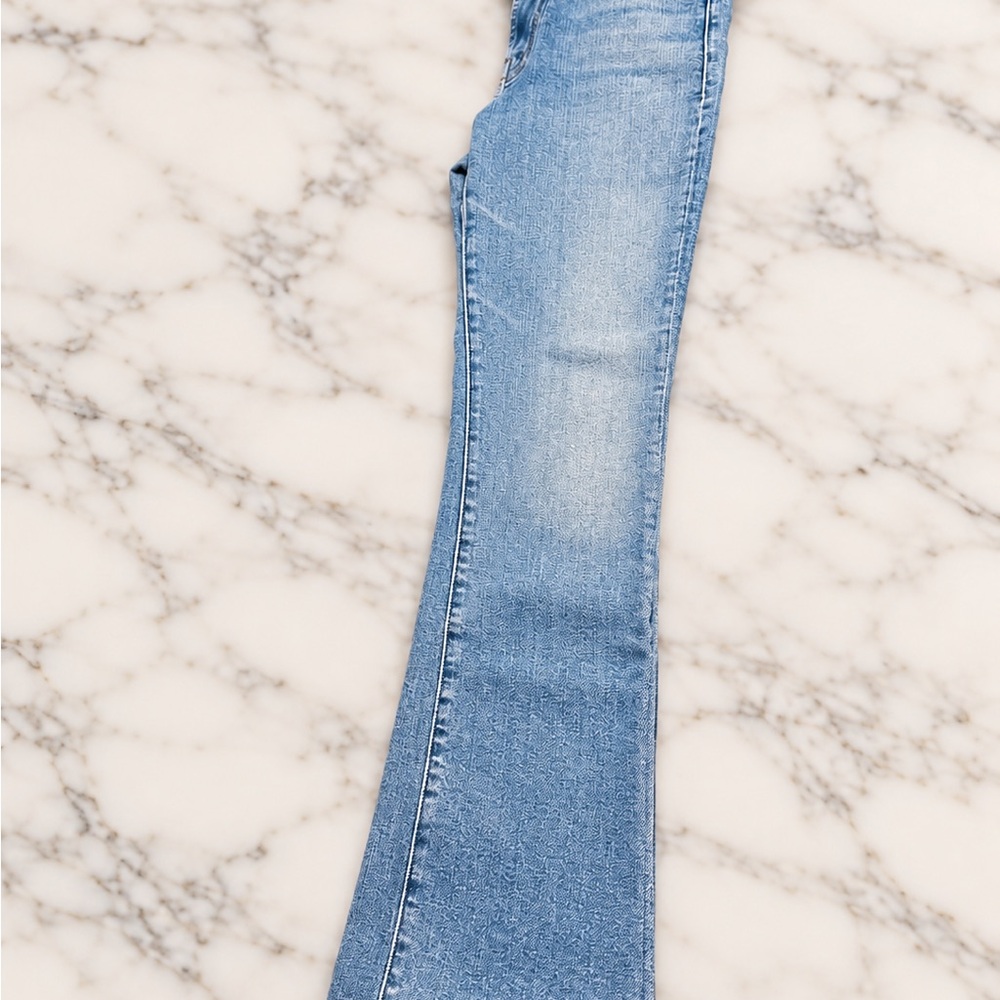 MOTHER Straight Leg Jeans in Light Blue Denim - Picture 2 of 3